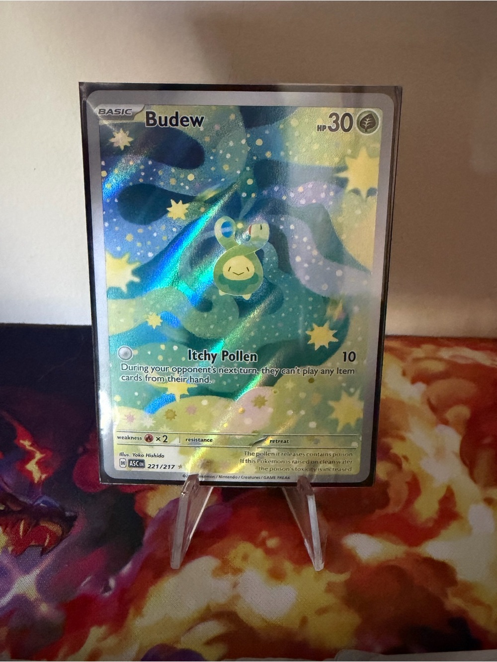 Budew Holographic Pokémon Ascended Heroes Card